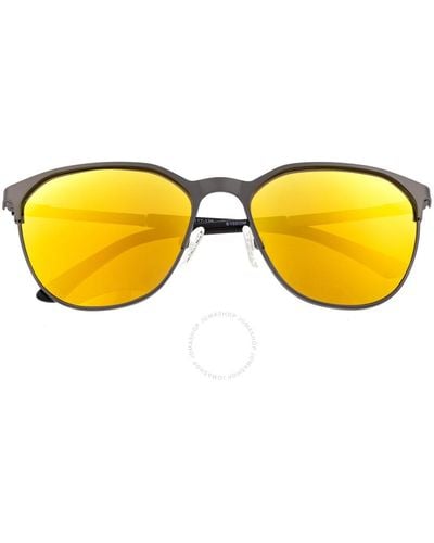Sixty One Corindi Mirror Coating Square Sunglasses - Yellow