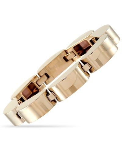 Calvin Klein Wavy Champagne Gold Pvd Plated Stainless Steel Bracelet - Natural