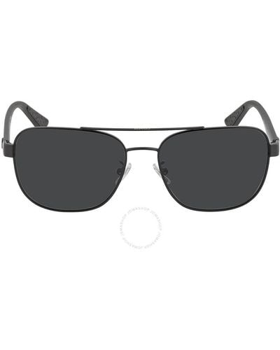 COACH Dark Pilot Sunglasses Hc7122 938081 58 - Grey