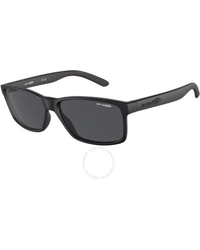 Arnette Grey Rectangular Sunglasses An4185 44787 59 - Black