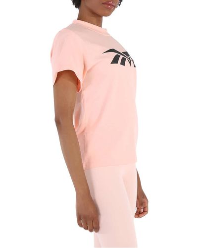 Reebok X Victoria Beckham Logo T-shirt - Pink