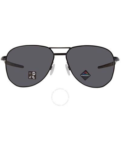 Oakley Contrail Prizm Grey Pilot Sunglasses - Black