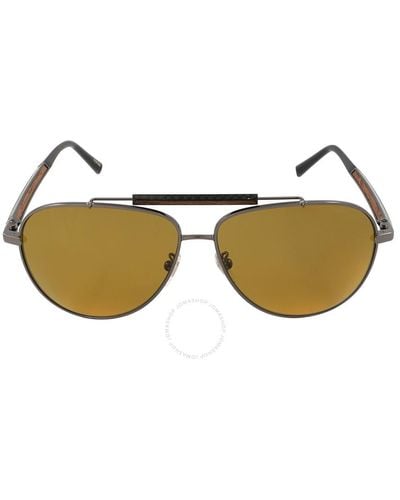 Chopard Brown Pilot Sunglasses Schc94 568p 60