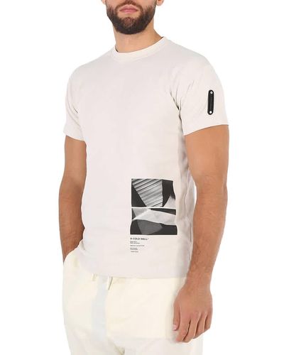 A_COLD_WALL* Scan Cotton T-shirt - White
