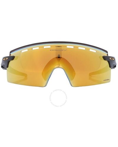 Oakley Encoder Strike Vented Prizm 24k Shield Sunglasses Oo9235 923506 39 - Yellow