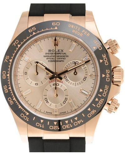 Rolex Daytona Chronograph Automatic Chronometer Diamond Watch - Metallic