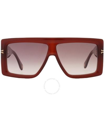 Marc Jacobs Gradient Square Sunglasses Mj 1061/s 009q/ha 59 - Brown