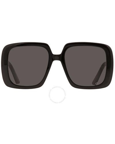 Dior Square Sunglasses Bobby S2u 10a1 55 - Black