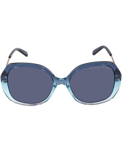 Marc Jacobs Geometric Sunglasses - Blue