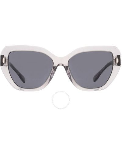 Tory Burch Dark Gray Cat Eye Sunglasses Ty7194u 195387 55