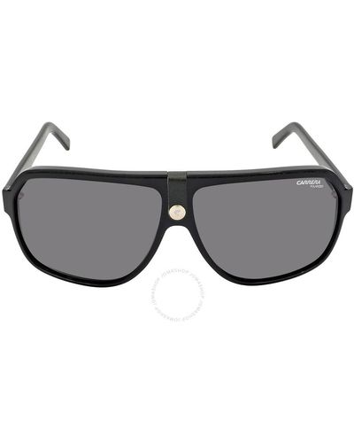 Carrera Polarized Grey Navigator Sunglasses 33/s 0807/m9 62