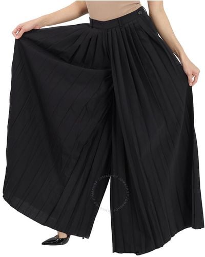 Each x Other Wide Pleated Trousers - Black
