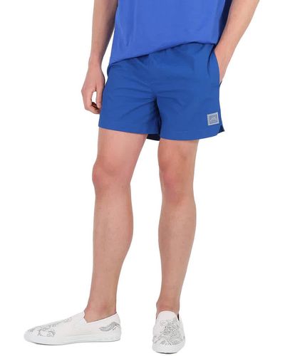 A_COLD_WALL* Essential Logo Patch Swim Shorts - Blue