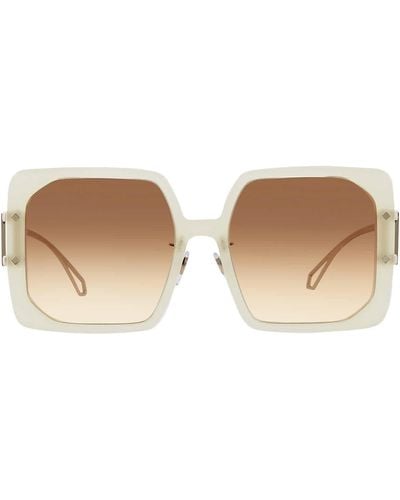 BVLGARI Gradient Square Sunglasses - Natural