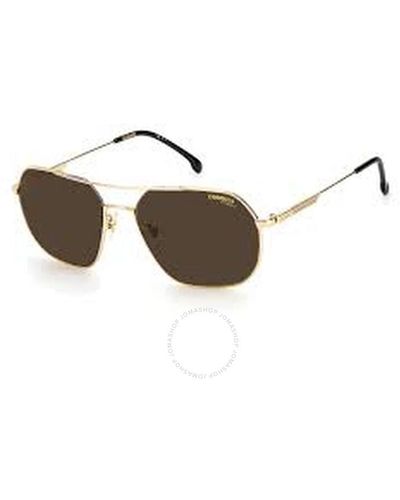 Carrera Brown Pilot Sunglasses 1035/gs 0j5g/70 58 - Black