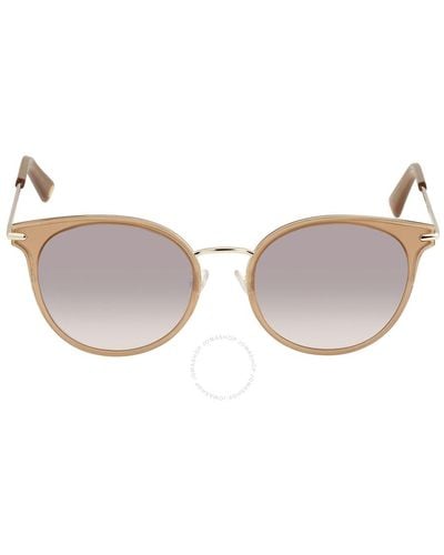 Balmain Grey Gradient Round Unisex Sunglasses  6089k 4 56 - Multicolour