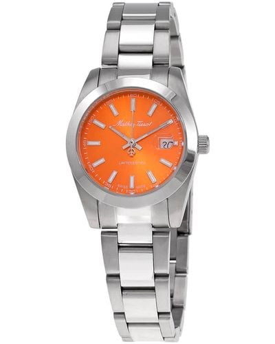 Mathey-Tissot Limited Edition Quartz Orange Dial Watch