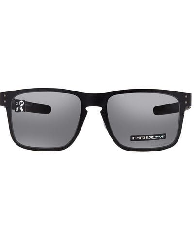Oakley Holbrook Metal Prizm Square Sunglasses Oo4123 412311 - Black