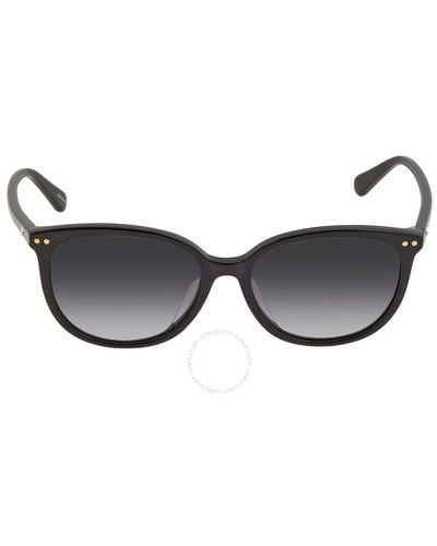 Kate Spade Grey Shaded Round Sunglasses Alina/f/s 0807/9o 55