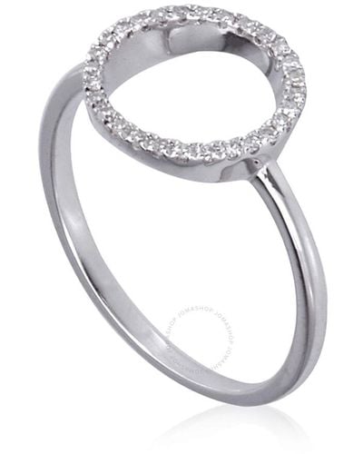 Diamanti Per Tutti Full Circle Of Life Ring - Metallic