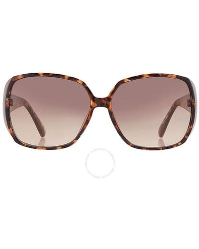 Guess Factory Brown Gradient Butterfly Sunglasses Gf0426 53f 61