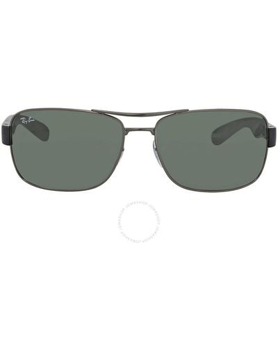 Ray-Ban Classic Rectangular Sunglasses Rb3522 004/71 64 - Gray