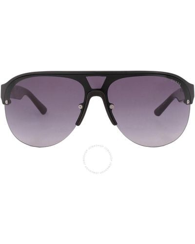 Guess Smoke Gradient Square Sunglasses Gf5066 01b 00 - Blue