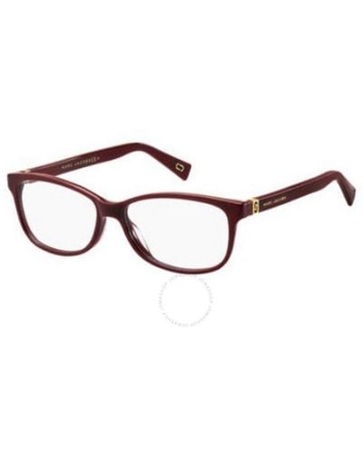 Marc Jacobs Demo Rectangular Eyeglasses Marc 339 0lhf 54 - Brown