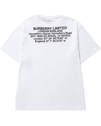 Burberry Cohen Cotton T-shirt - White