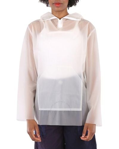 Ksenia Schnaider Transparent Anorak Jacket - Gray