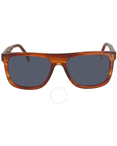 Carrera Browline Sunglasses 267/s 0573/ku 56 - Blue