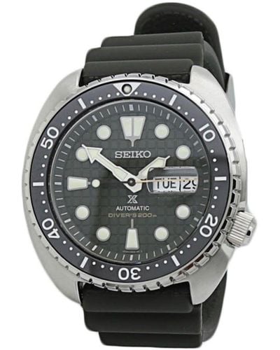 Seiko Prospex Automatic Green Dial Watch - Metallic