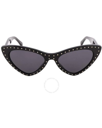 Moschino Cat Eye Sunglasses Mos0006/s 0807/ir 52 - Grey