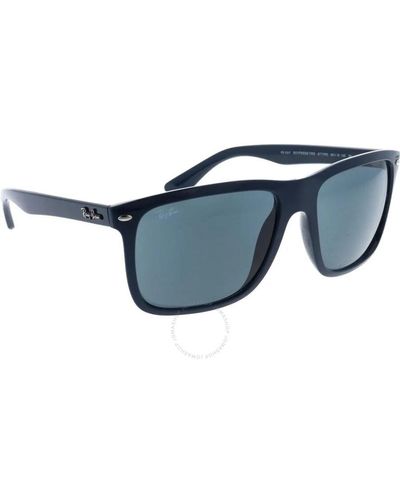 Ray-Ban Boyfriend Two Sport Sunglasses Rb4547 6717r5 60 - Blue