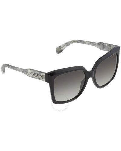 Michael Kors Cortina Gradient Square Sunglasses Mk2082 300511 55 - Gray