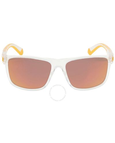 Polaroid Core Orange Mirror Sport Sunglasses Pld 2123/s 03dp/oz 57 - Pink