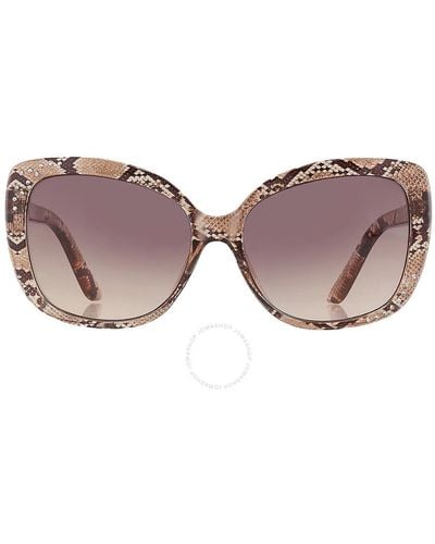 Guess Factory Gradient Butterfly Sunglasses Gf0383 45f 57 - Pink