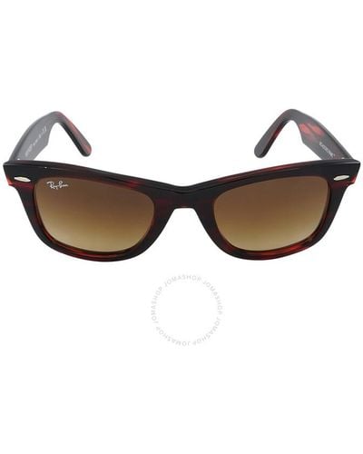 Ray-Ban Original Wayfarer Bio Acetate Brown Gradient Square Sunglasses - Multicolor