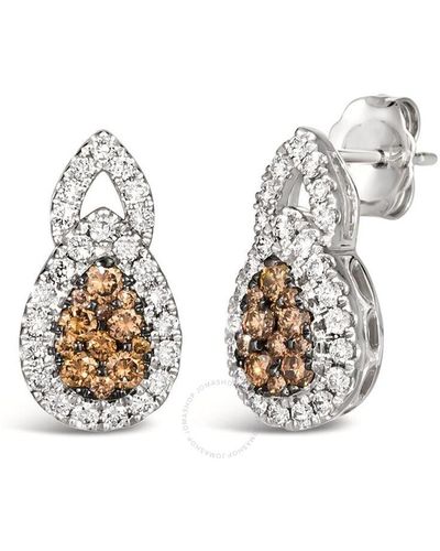 Le Vian Chocolate Cluster Earrings - Metallic