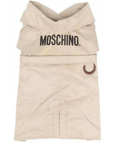 Moschino Pets Capsule Trench Jacket - Natural