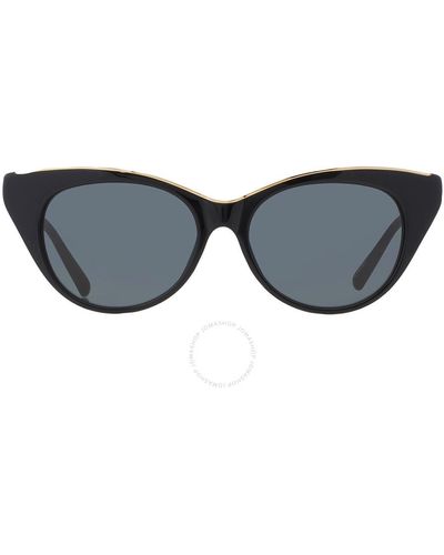 N°21 X Linda Farrow Gray Cat Eye Sunglasses N21s9c1sun 57