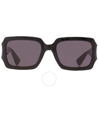 Moschino Grey Square Sunglasses Mos063/s 0807/ir 53 - Brown