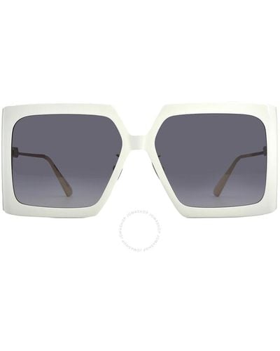 Dior Solar Gray Square Sunglasses Cd40039u 25b 59
