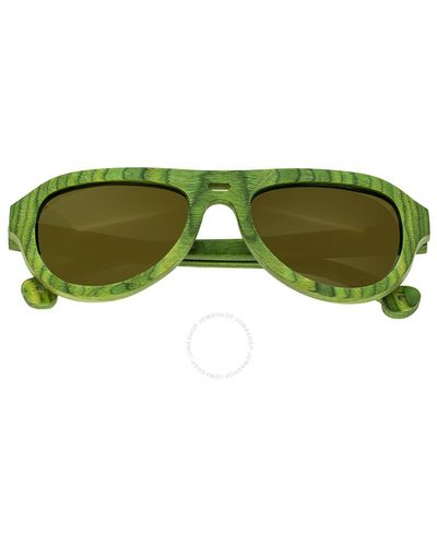 Spectrum Morrison Wood Sunglasses - Green
