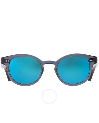 Maui Jim Joy Ride Blue Hawaii Oval Sunglasses B841-27g 49