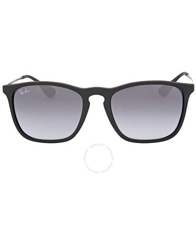 Ray-Ban Chris Grey Gradient Square Sunglasses