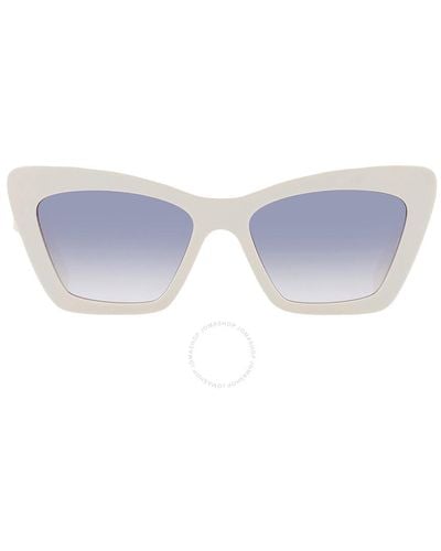 Ferragamo Gradient Cat Eye Sunglasses Sf1081se 103 55 - White