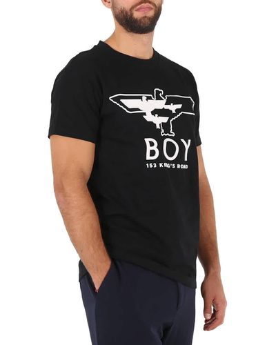 BOY London Cotton Boy Myriad Eagle T-shirt - Black