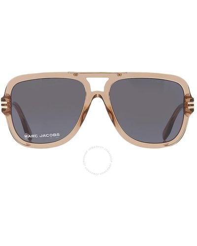 Marc Jacobs Grey Navigator Sunglasses Marc 637/s 0ham/ir 58
