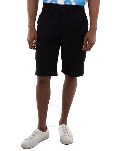 Burberry Bermuda Wool Shorts - Black